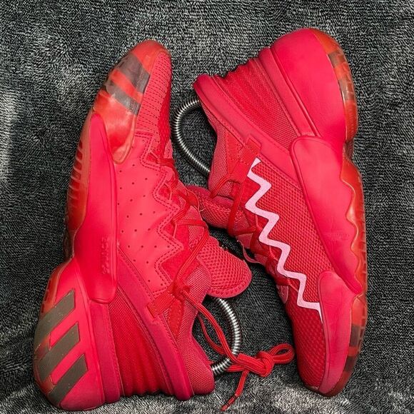 Adidas D.O.N. Issue 2 x Crayola Jazzberry Jam / Pink 2020 boy size 5 - Picture 2 of 7